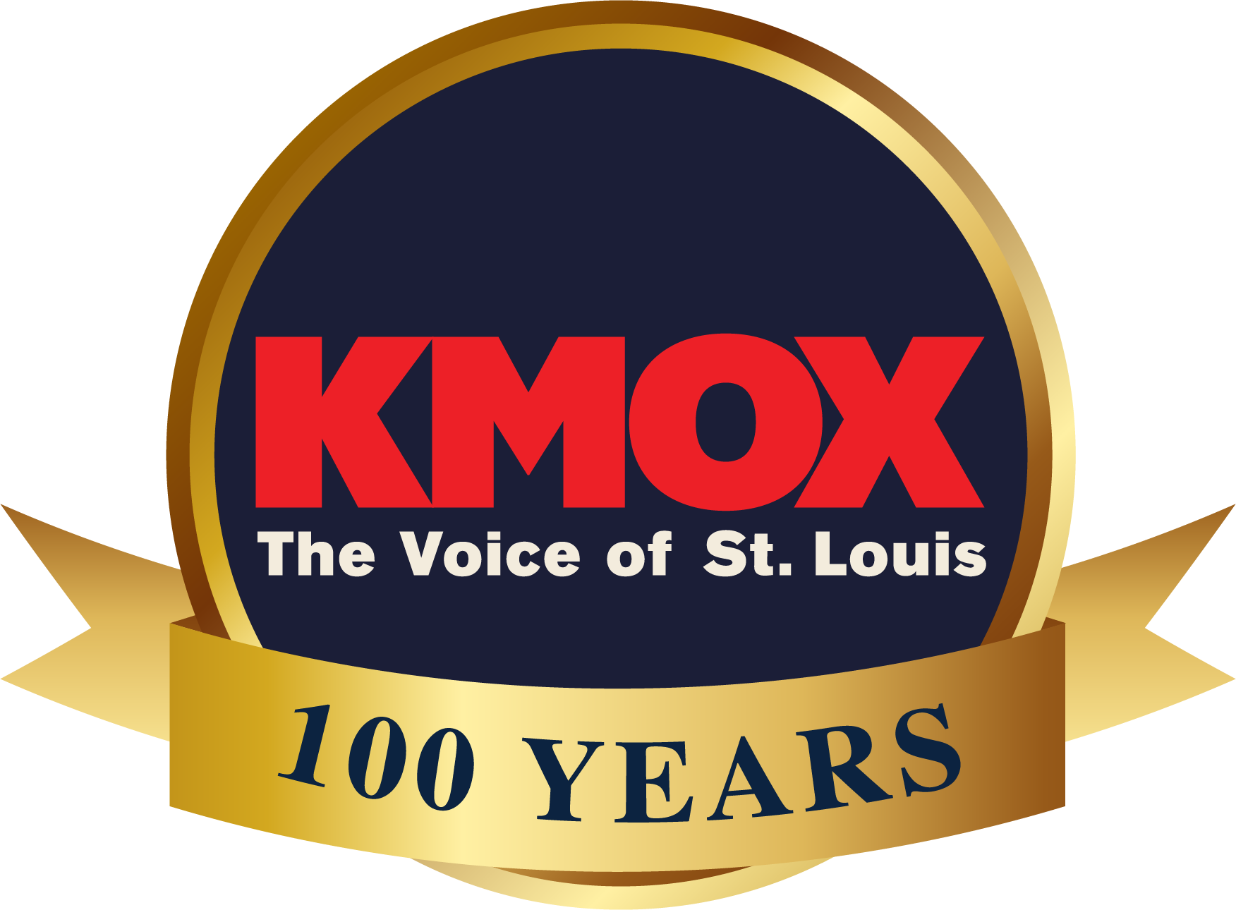 KMOX 100 Years Logo
