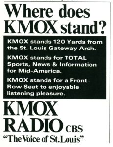 KMOX Ad 1970