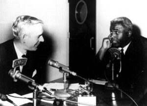 Jack Buck & Jackie Robinson