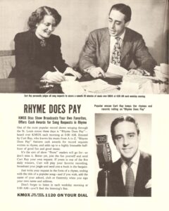 KMOX ad 1947