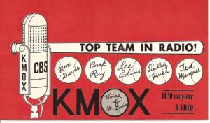 KMOX ad 1952