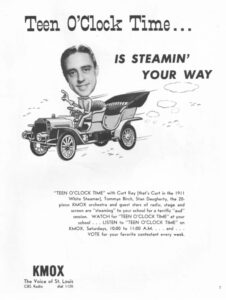 KMOX Ad 1954