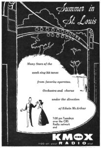 KMOX Ad 1958