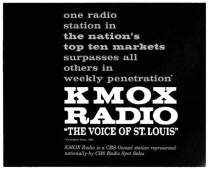 KMOX ad 1963