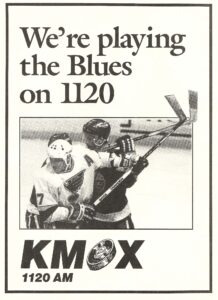 KMOX Ad Blues 1990