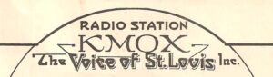 KMOX logo 1925