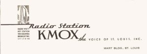 KMOX Letterhead
